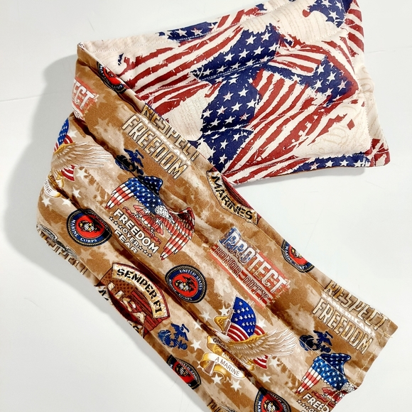 Marines, USA, Therapeutic heating-cooling rice neck wrap, heat pad, rice bag - Picture 3 of 7